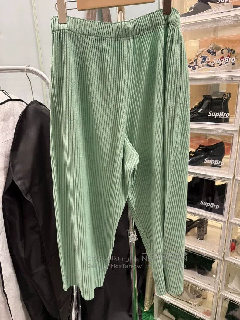 Issey Miyake Issey Miyake size M Mint Green Trousers Size US 27 - 2 Thumbnail