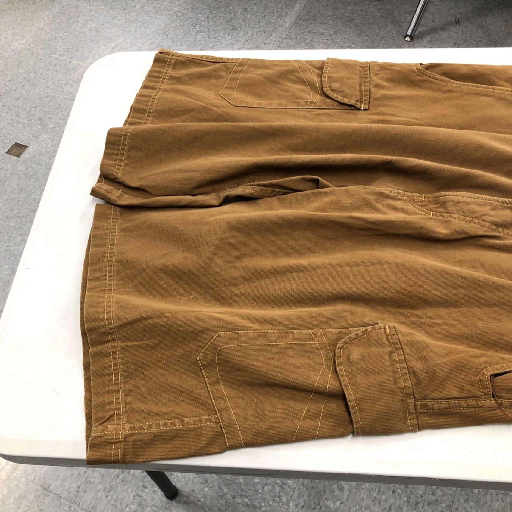 Prana prAna Shorts Mens XL Brown Cargo Utility Hiking Outdoor Canvas Pockets Casual Size US 36 / EU 52 - 6 Thumbnail