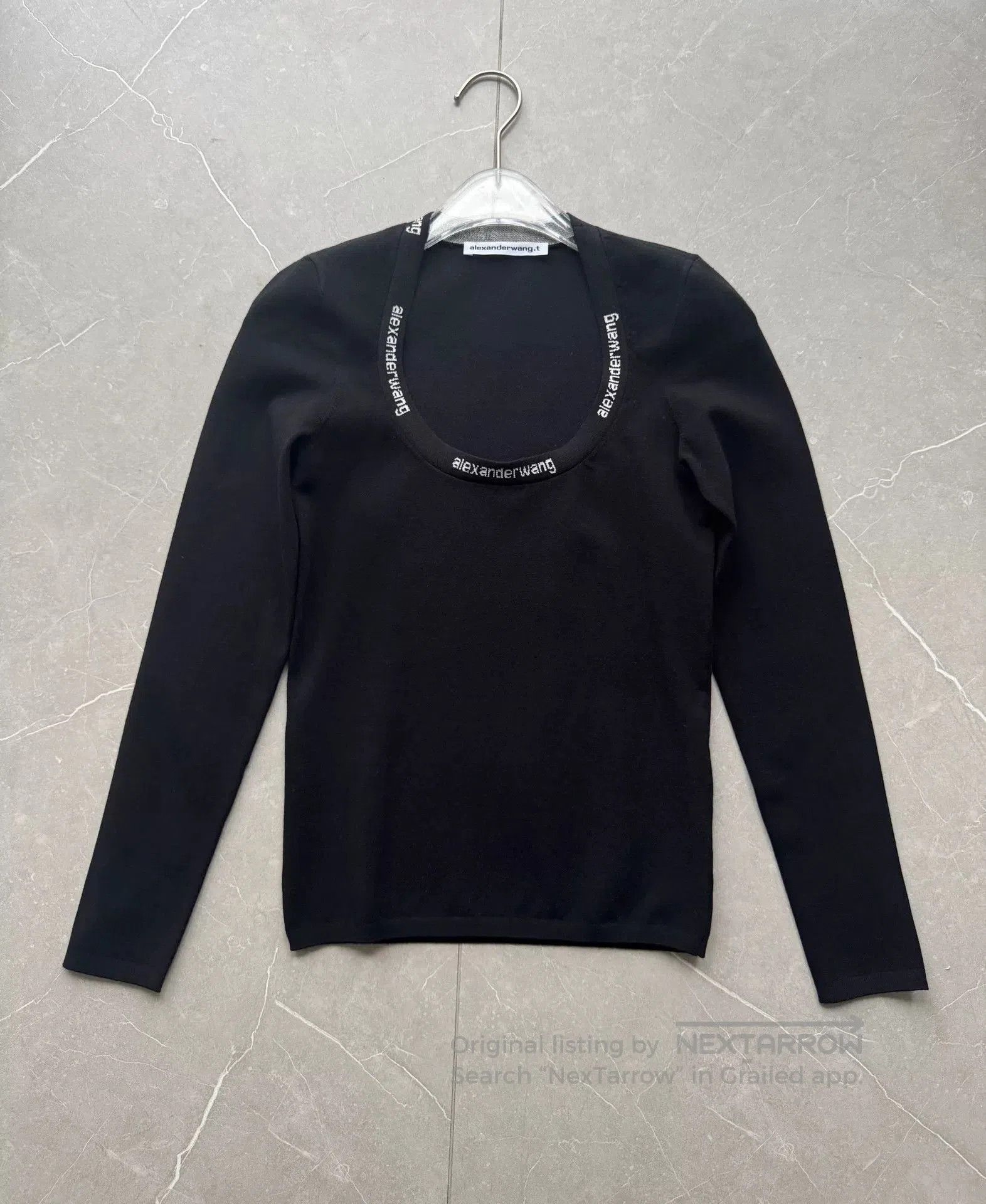 Alexander Wang Alexander Wang Slim Knit Base Top. Size S / US 4 / IT 40 - 2 Thumbnail