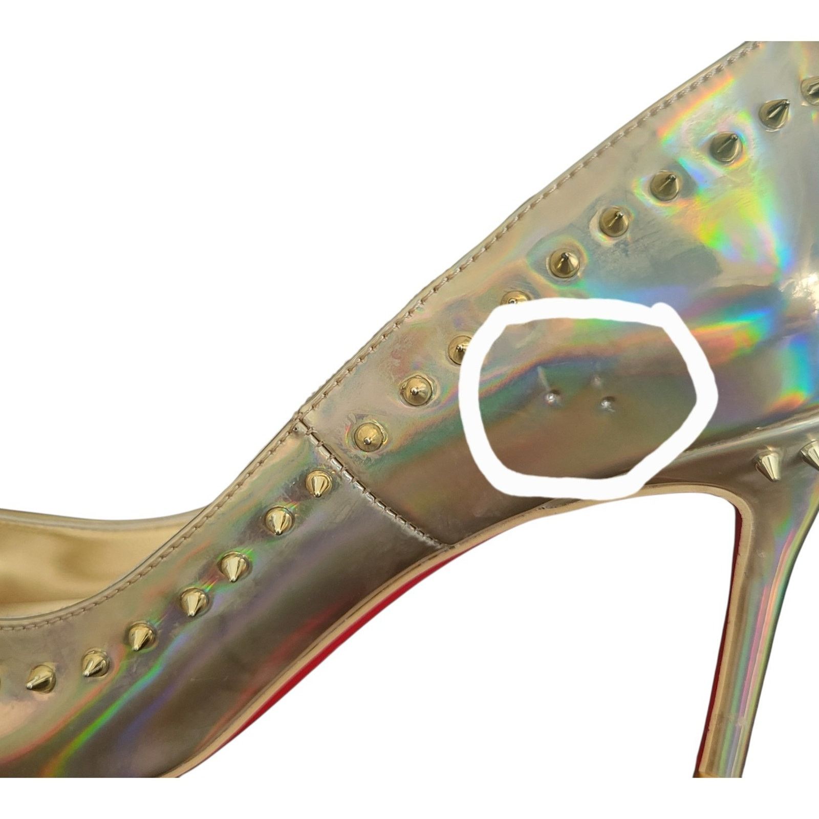 Christian Louboutin Christian Louboutin Psychic Patent Heels Size EU 35 / US 5 Size US 5 / IT 35 - 8 Thumbnail