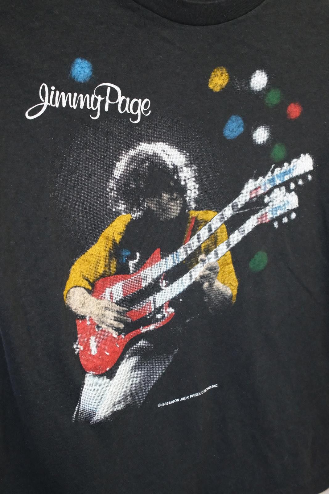 Other 85' MT.Airy Knitwear Jimmy Page "The Firm" USA Tour T-Shirt Size M / US 6-8 / IT 42-44 - 3 Thumbnail