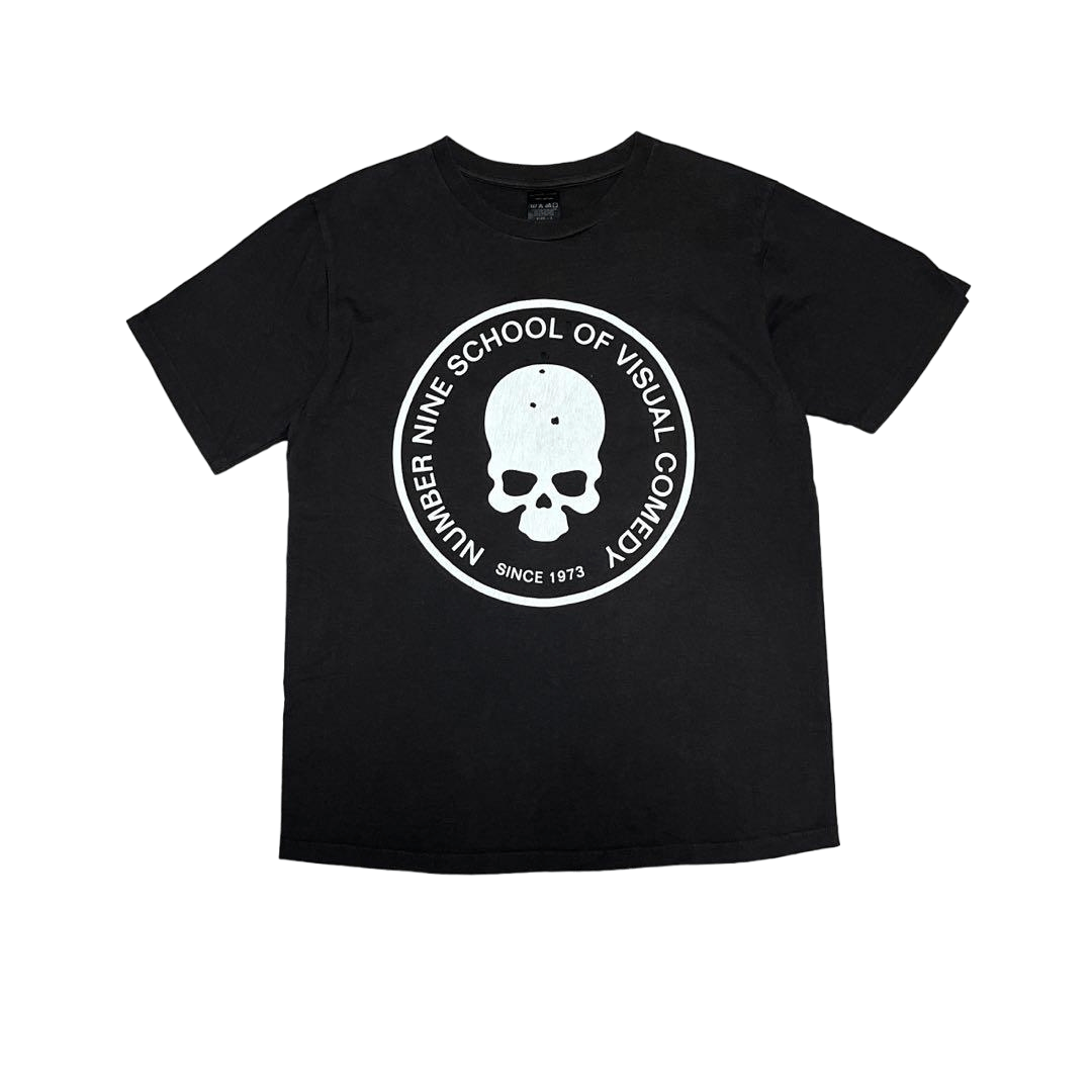 Number (n)ine Skull Time period tee