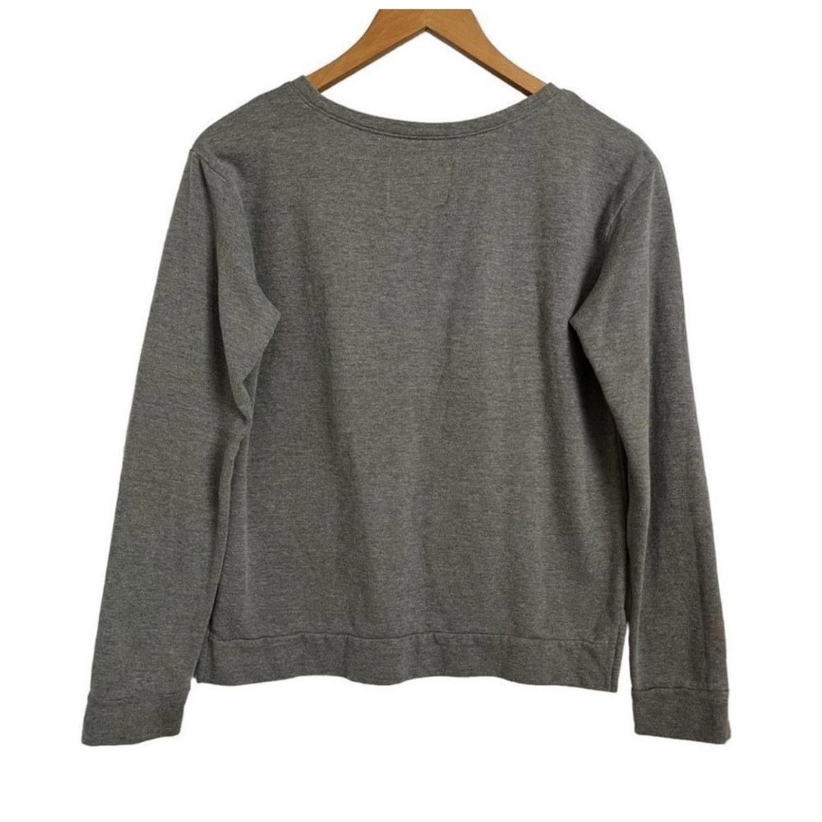 Designer Victoria's Secret Gray Sweatshirt Size S / US 4 / IT 40 - 6 Thumbnail