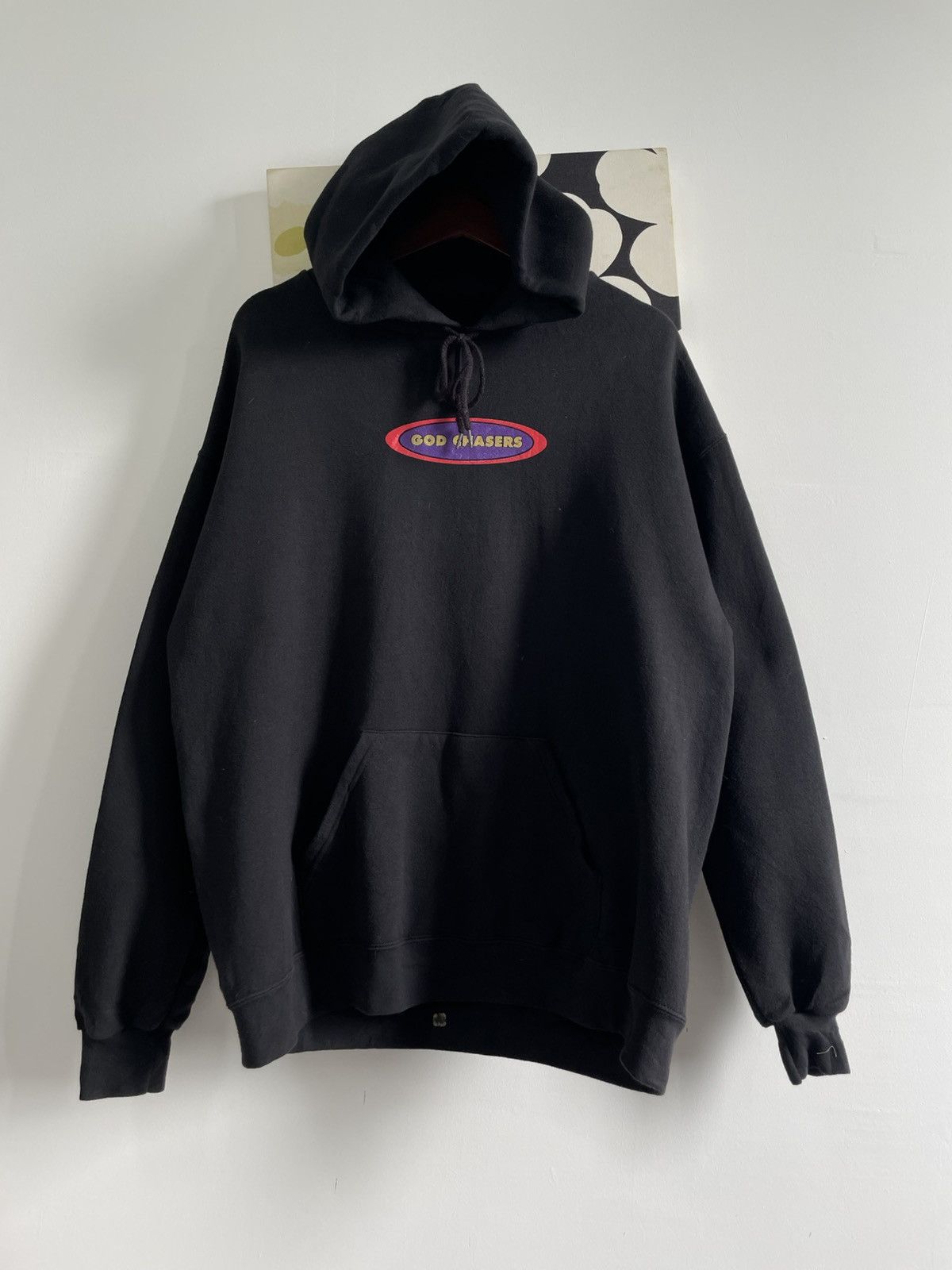 Vintage Vintage Religious Wording Hoodie Size US L / EU 52-54 / 3 - 1 Thumbnail