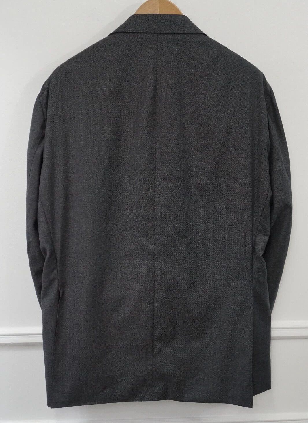 Suitsupply Men Suitsupply Blazer La Spalla Grey Vitale Barberis US50S Size 50S - 2 Thumbnail