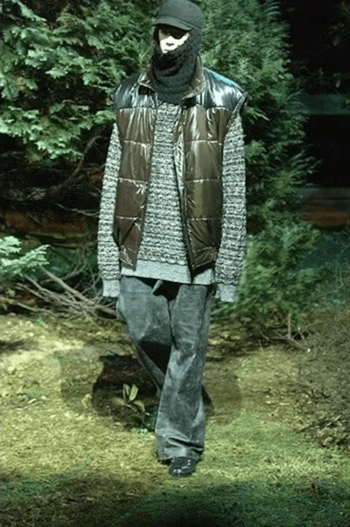 Raf Simons AW02 Virginia Creeper Forest Knit Sweater Size US S / EU 44-46 / 1 - 8 Thumbnail