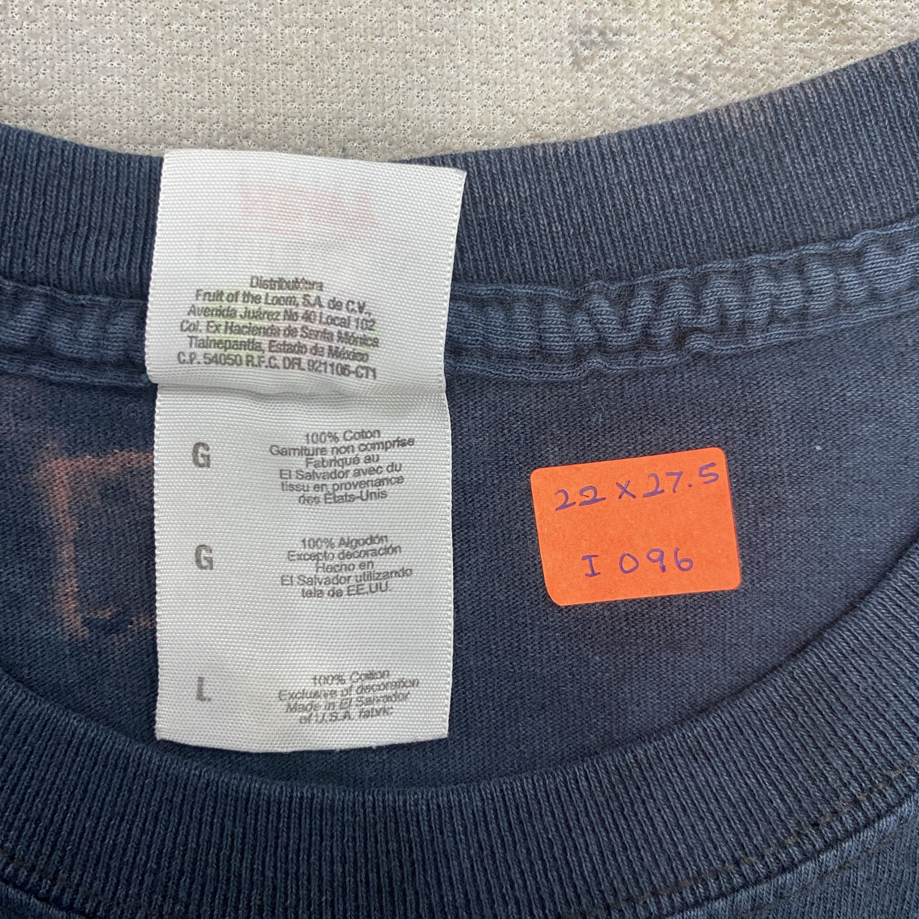 Fruit Of The Loom Vintage Clearwater Beach Florida Tshirt - I096 Size US L / EU 52-54 / 3 - 4 Thumbnail