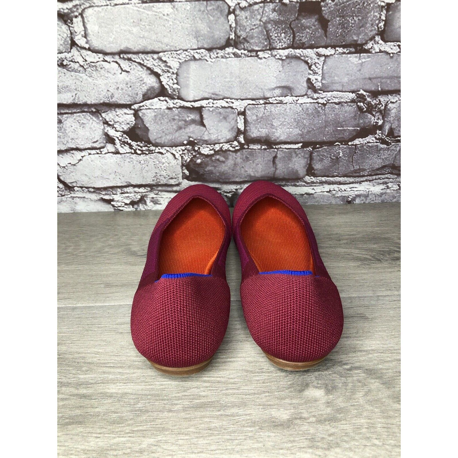 Other Rothy’s Magenta The Flat Textured Round Toe Slip On Shoes Wo Size US 9 / IT 39 - 4 Thumbnail