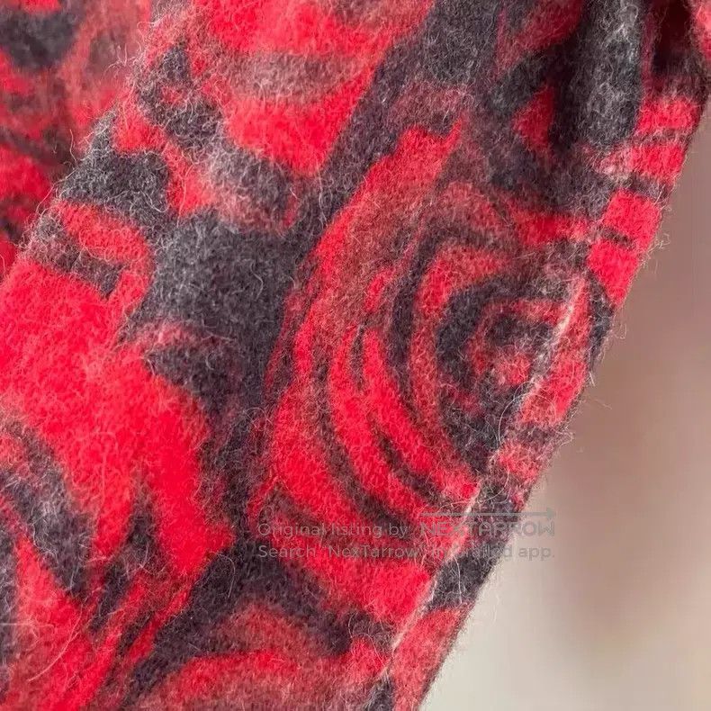 Dries Van Noten Dries Van Noten Mohair Blend Knit Rose Sweater Size XS / US 0-2 / IT 36-38 - 4 Thumbnail