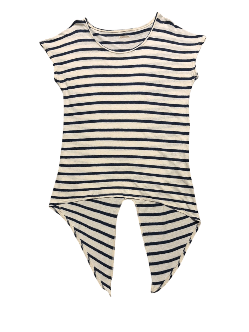Kapital Kapital Stripes Sleeveless Cotton Rare Design Tee Saiz 0 Size S / US 4 / IT 40 - 5 Thumbnail