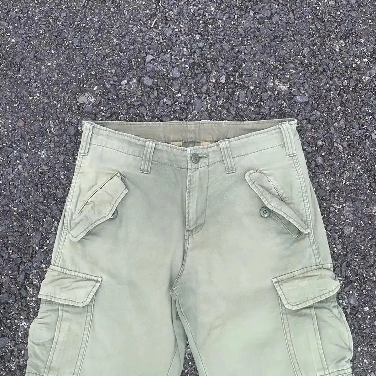 Beauty Beast HONEYSUCKLEROS JAPAN VTG 30x31 TROUSERS FADED UTILITY CARGO Size US 30 / EU 46 - 2 Thumbnail