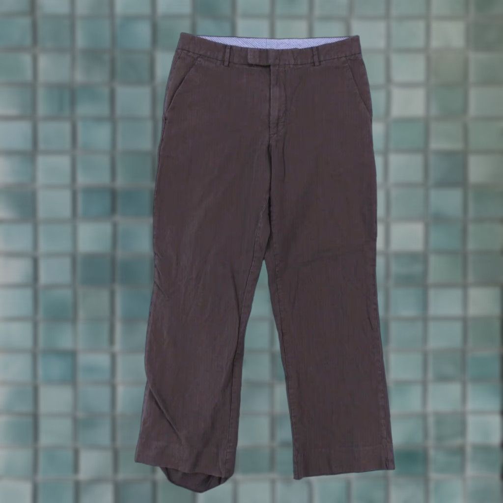 Gap Gap Pants Mens 36x28 Chino Flat Front Brown Casual (Altered) Size US 35 - 1 Thumbnail