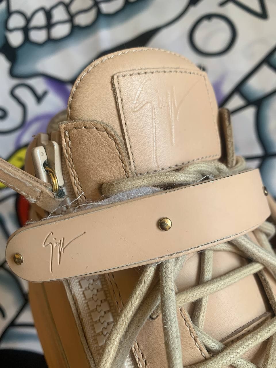 Giuseppe Zanotti Giuseppe Zanotti womens Jamie hightop sneakers Size 40EU Size US 10 / IT 40 - 4 Thumbnail