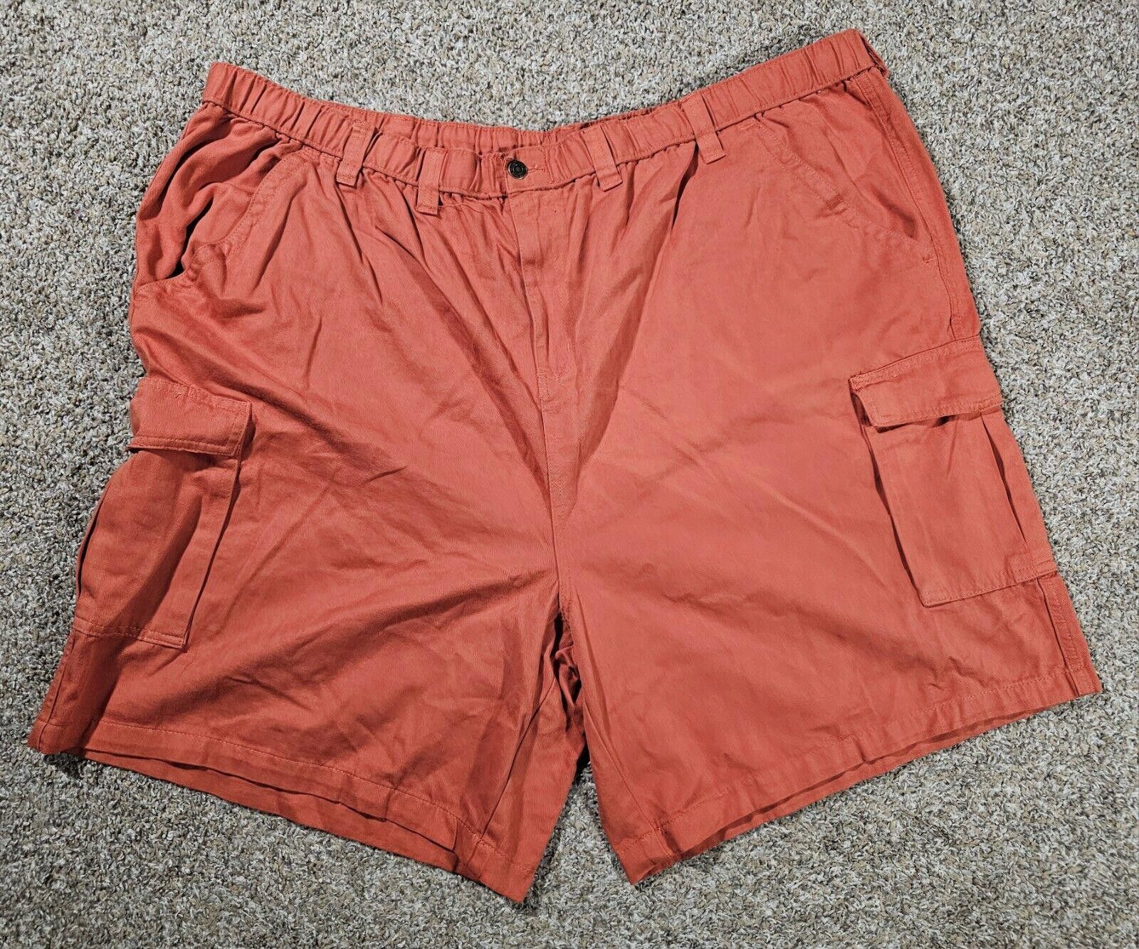 Designer Boulder Creek Trading Co. Cargo Shorts 4xl Salmon Orange Size US 44 / EU 60 - 1 Thumbnail