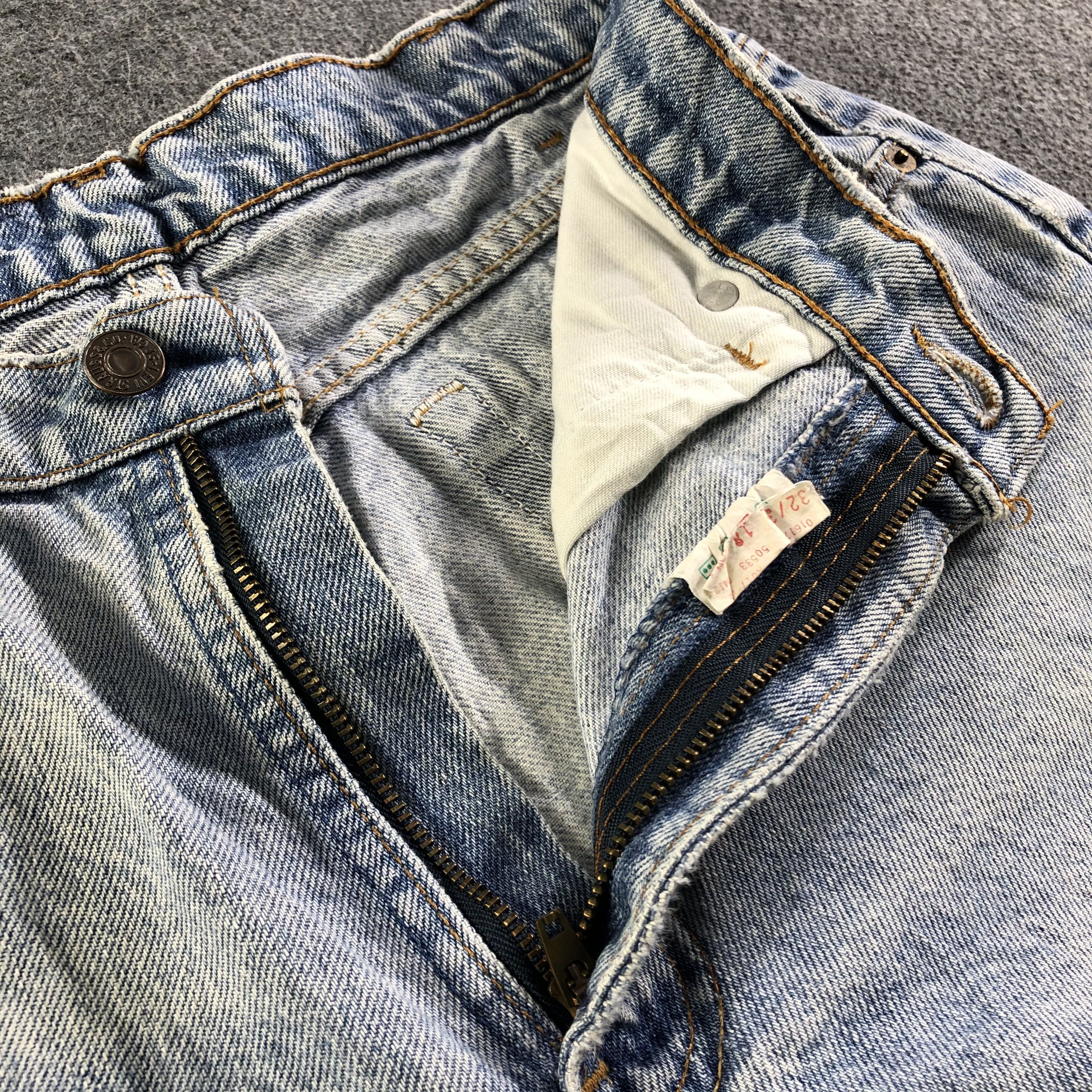 Levi's Vintage Light Wash Levis 533 Jeans-J4466 Size US 30 / EU 46 - 9 Thumbnail