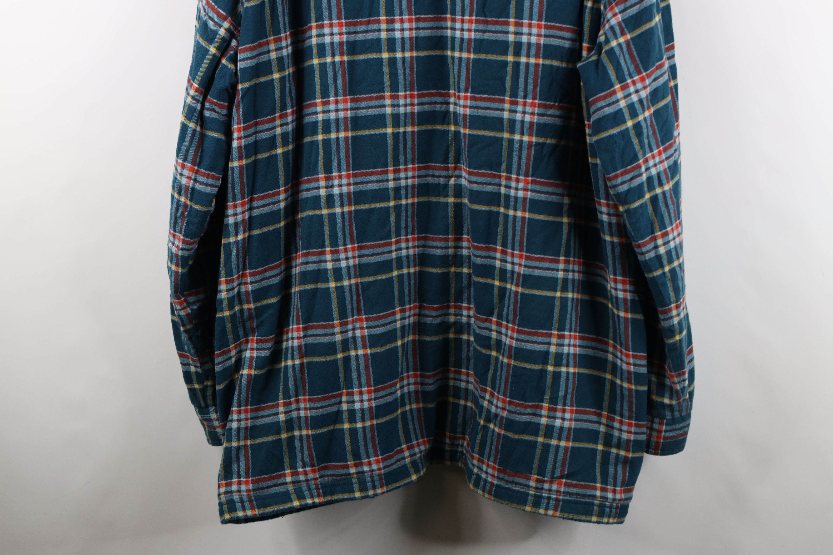 L.L. Bean Vintage LL Bean Lined Flannel Button Shirt Jacket Jac Shirt Size US XXL / EU 58 / 5 - 14 Thumbnail