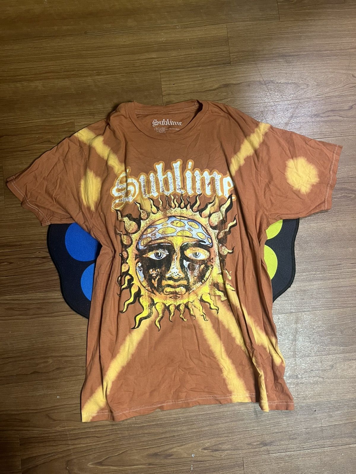 Sublime Brown and yellow Sublime band graphic tee tie dye Size Large Size US L / EU 52-54 / 3 - 1 Thumbnail