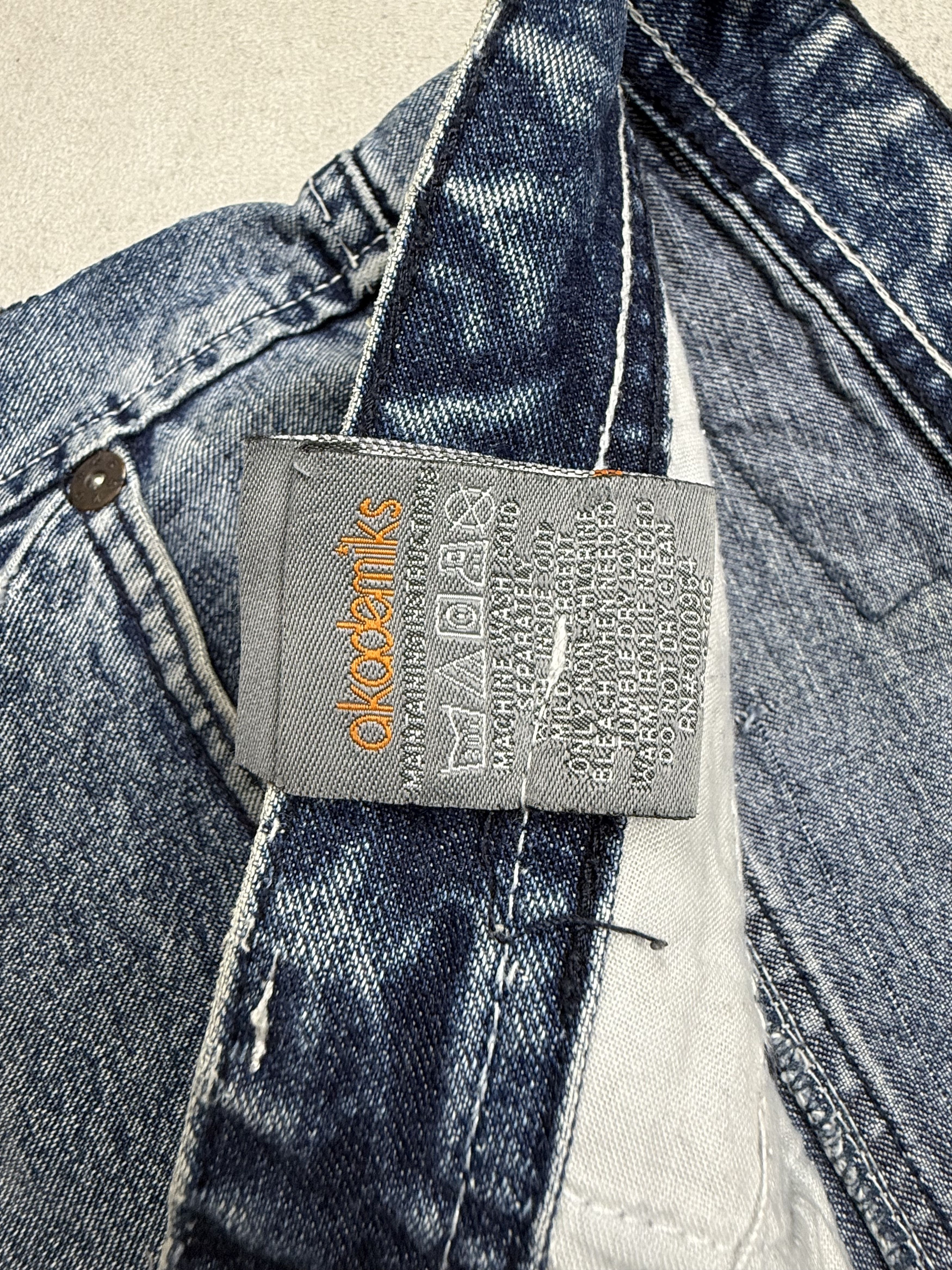 Akademiks Vintage Y2K Akademiks Baggy Shorts Denim Jorts Size US 34 / EU 50 - 9 Thumbnail
