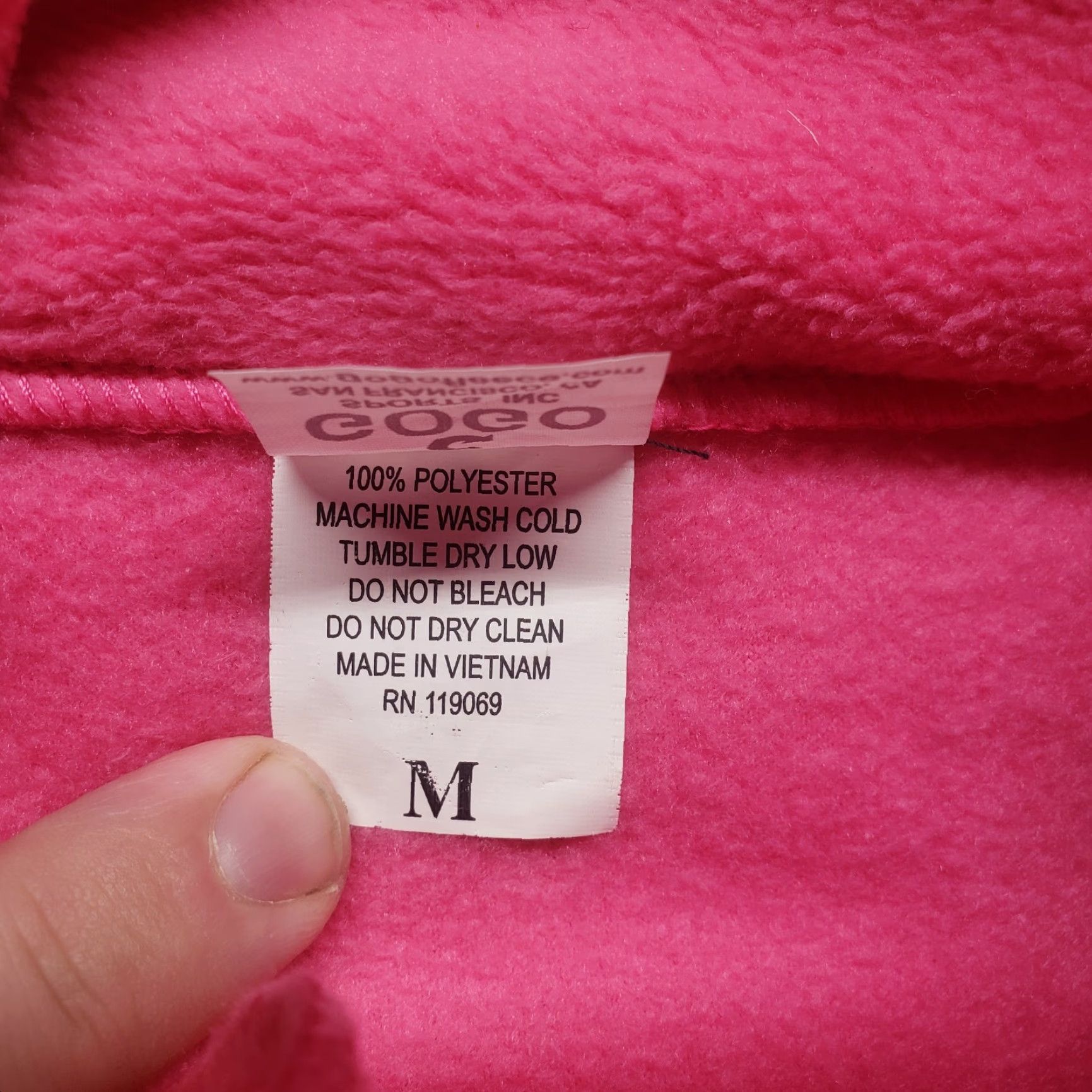Greats Great Smokey Mountain Pink Zip Fleece Jacket Womens M Medium Size M / US 6-8 / IT 42-44 - 4 Thumbnail