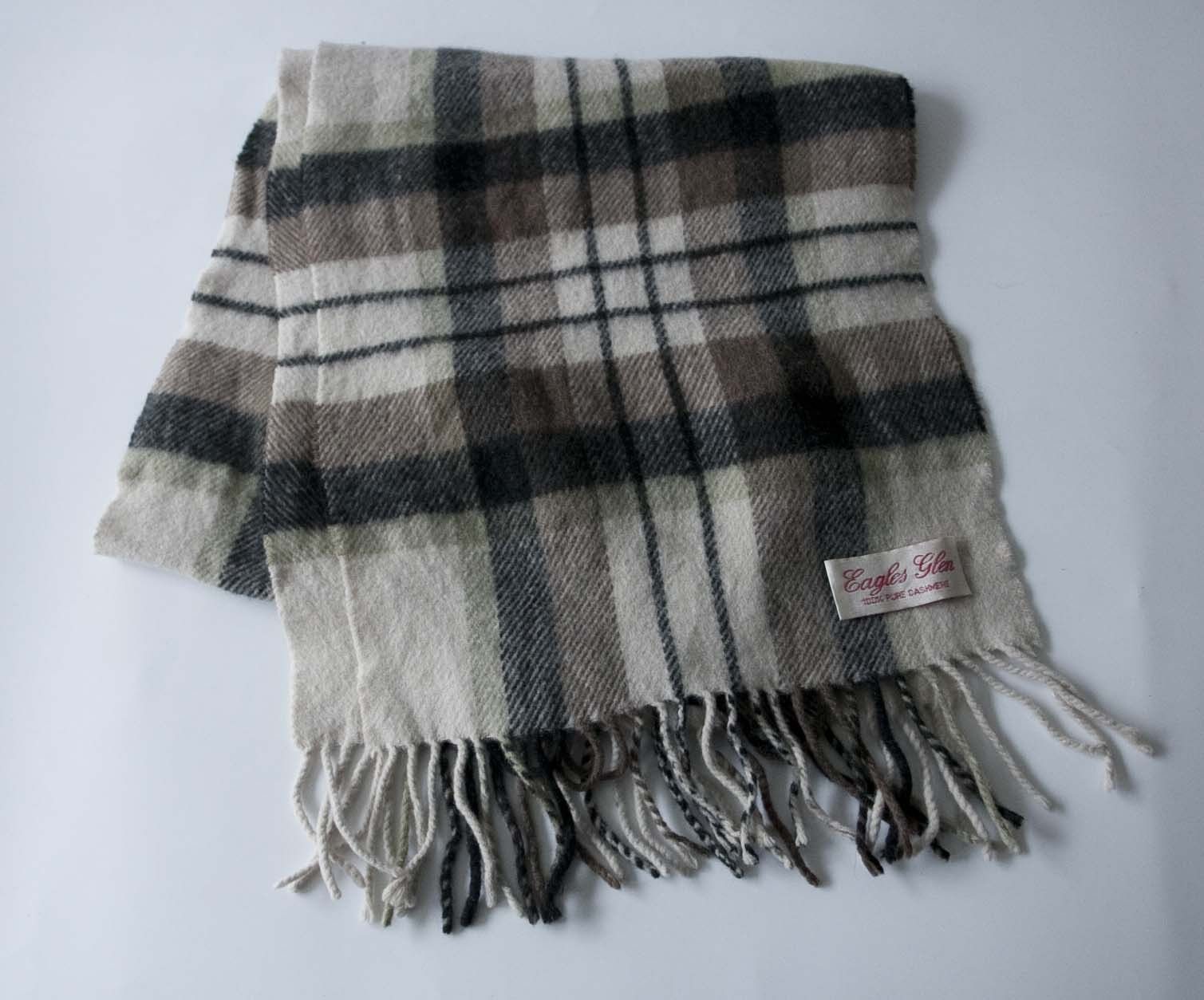 Other Eagles Glen Scarf 100% Cashmere Size ONE SIZE - 1 Thumbnail
