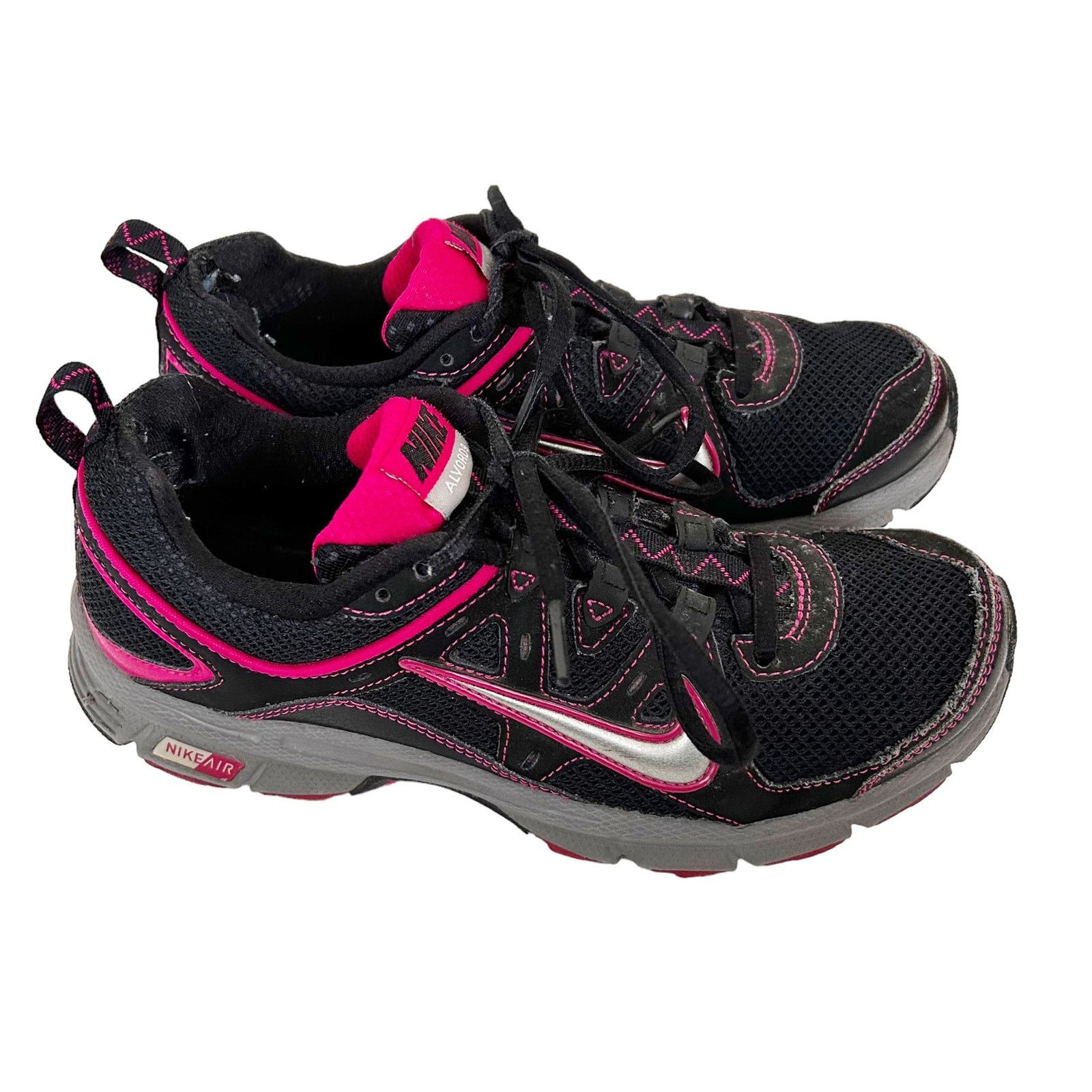 Nike Nike Alvord Black Pink Trail Running Training Sneakers Sz 8 Size US 8 / IT 38 - 10 Thumbnail