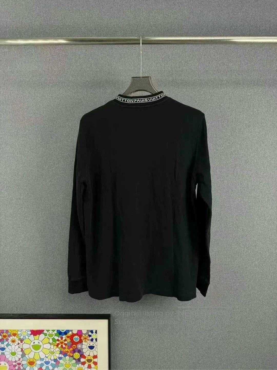 Louis Vuitton louis vuitton black logo sweatshirt. Size US M / EU 48-50 / 2 - 2 Thumbnail
