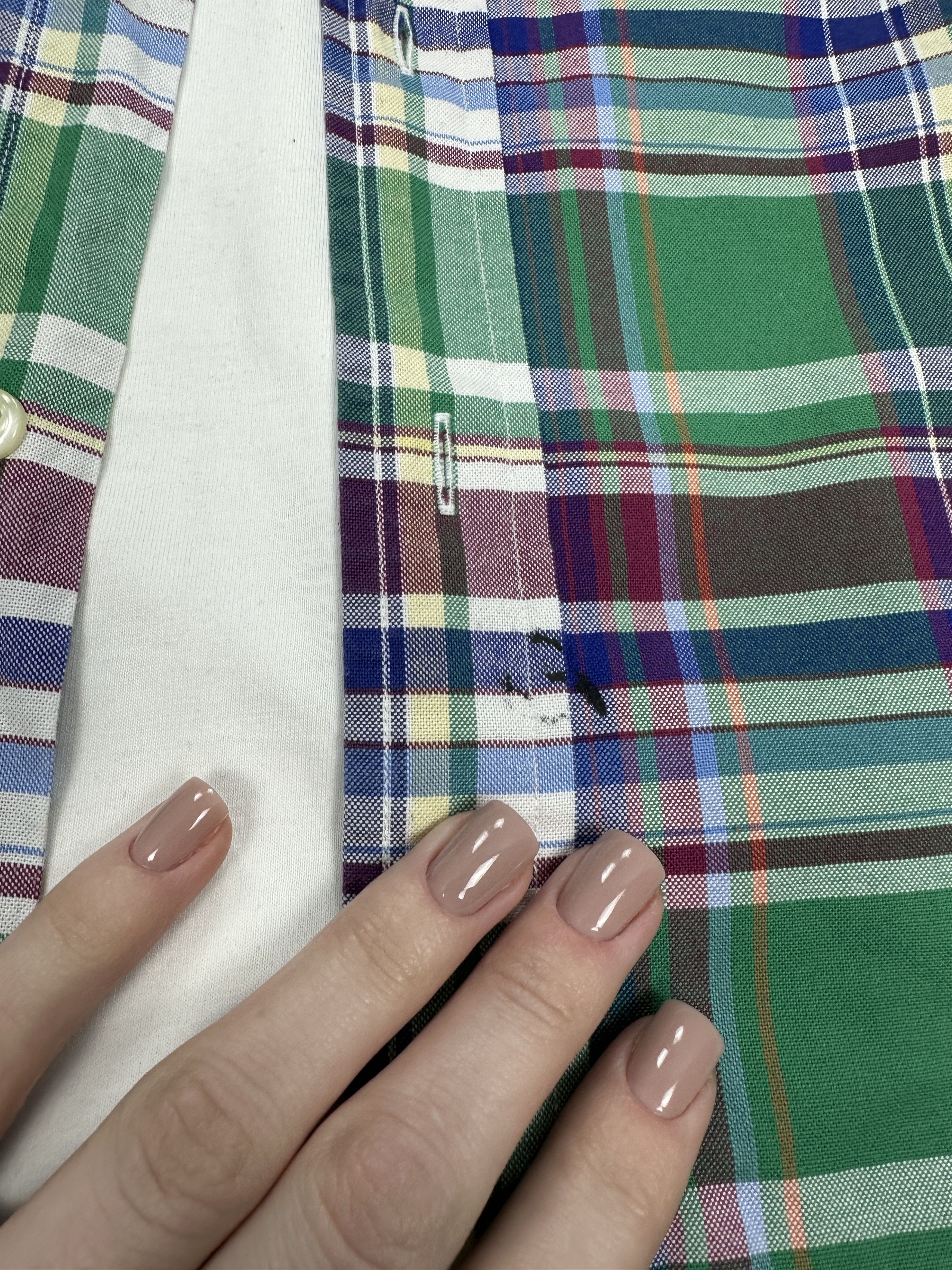 Polo Ralph Lauren × Ralph Lauren Polo Ralph Lauren Vintage Long Sleeve Check Shirt Size US L / EU 52-54 / 3 - 4 Thumbnail