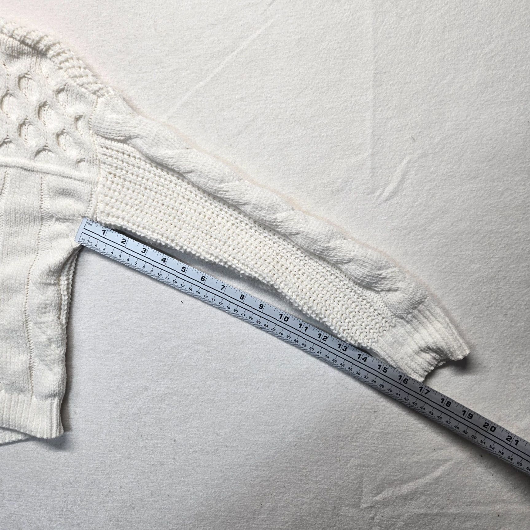 Vintage No Boundaries Sweater Shirt Women S Small White Knit Crew Neck Long Sleeve Pullover Winter Fall United States Women's Clothing Size S / US 4 / IT 40 - 5 Thumbnail