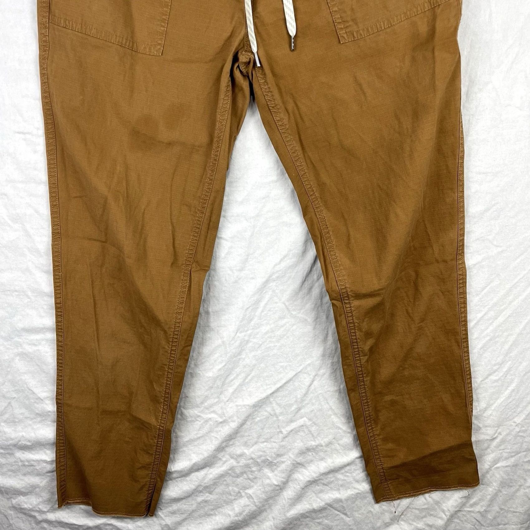 Vuori Vuori Pants Womens Small Brown Ripstop Organic Cotton Stretch VW450 Hiking Size 28" / US 6 / IT 42 - 3 Thumbnail