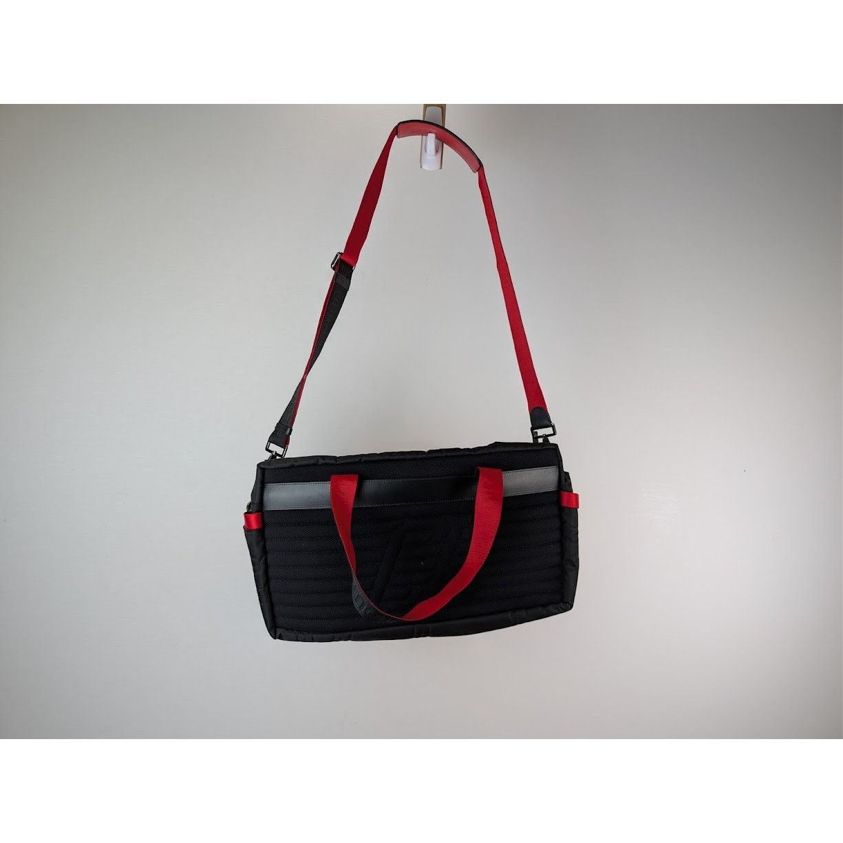 Christian Louboutin o1rshd1 Size: OS / Loubideal Sport Bag in Loubi/Black Size ONE SIZE - 3 Thumbnail