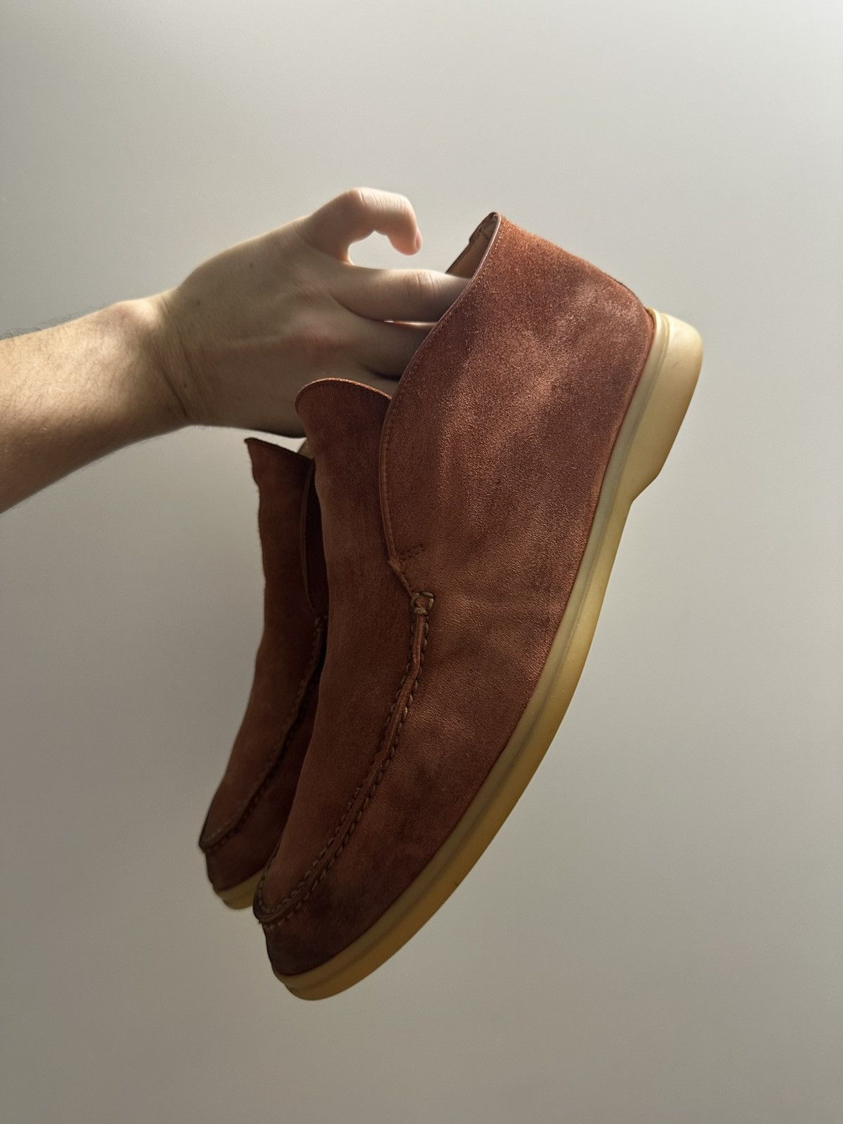 Loro Piana red open walk Size US 8 / EU 41 - 3 Thumbnail