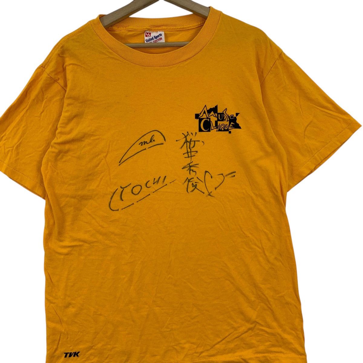 Vintage Vintage 1993 FISHMANS TVK MUSIC CLIQUE Psychedelic Tee Size US M / EU 48-50 / 2 - 3 Thumbnail