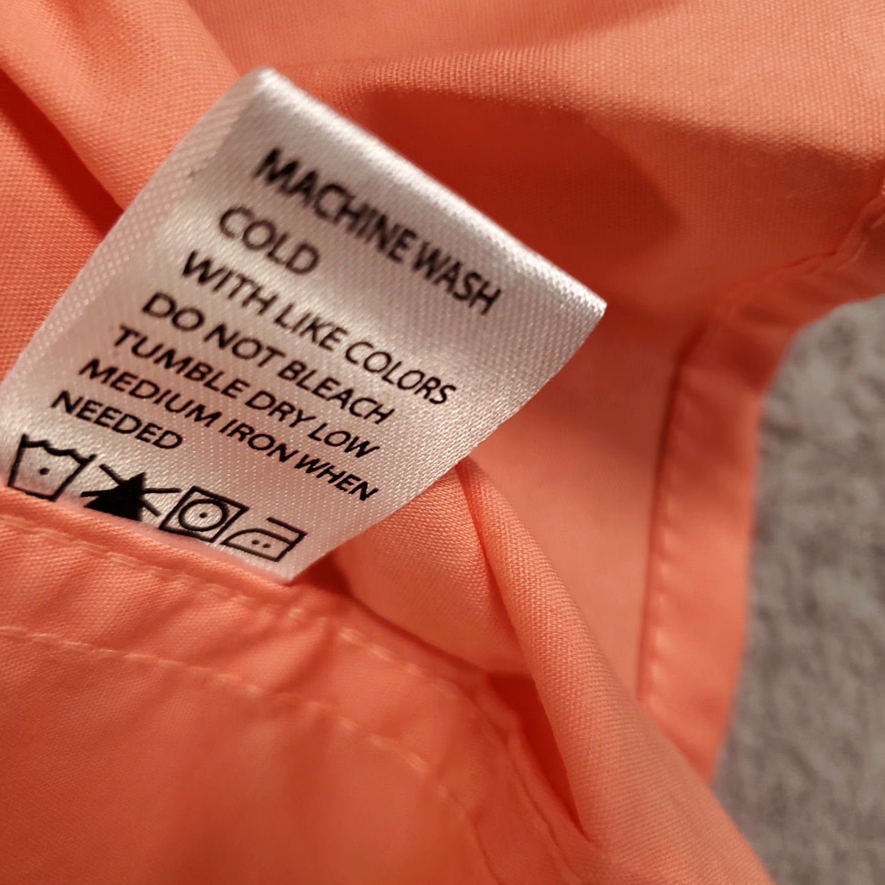 Pinko PINK Mens Button Up Shirt Size 1X Orange Pink Short Sleeve Shirt Stretch Comfort Size US XL / EU 56 / 4 - 6 Thumbnail