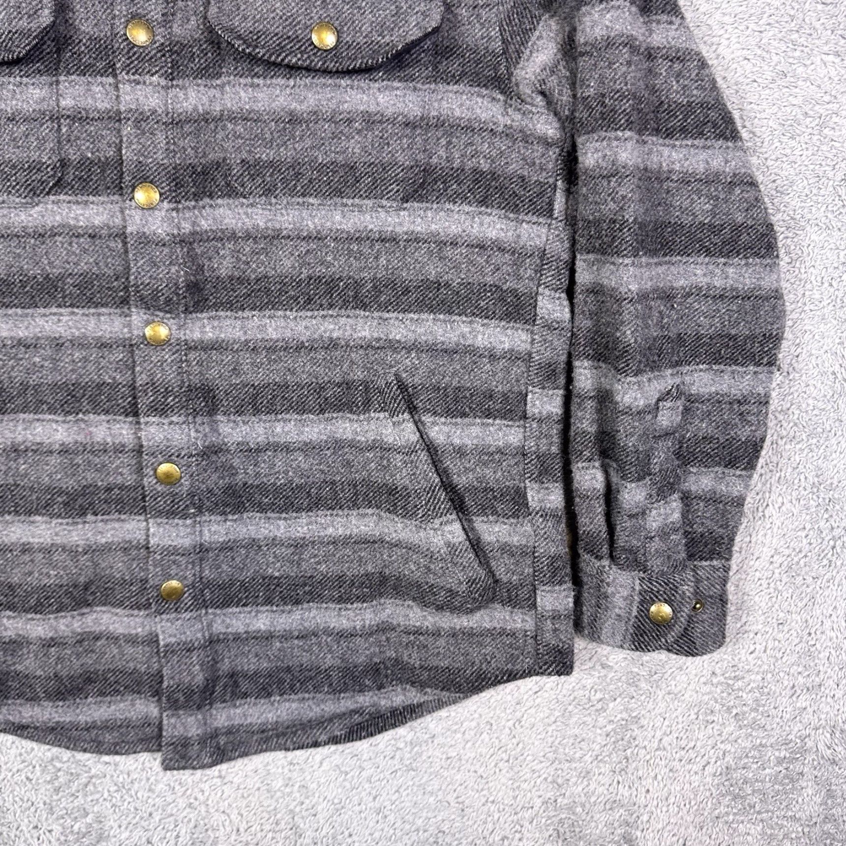 Pendleton Pendleton Jacket Mens M Shirt Shacket Oregon Tweed Virgin Lambswool Barn Chore Wool Flannel Plaid Casual Cowboy Size US M / EU 48-50 / 2 - 4 Thumbnail