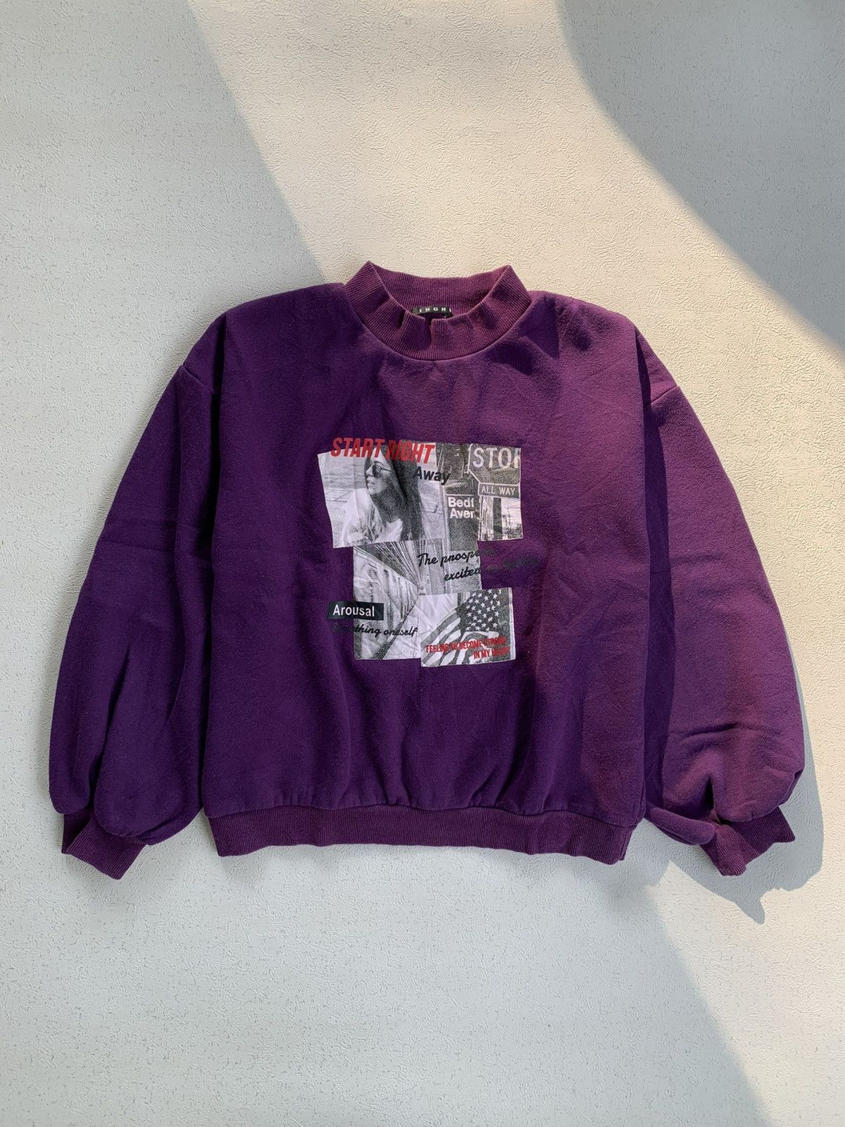 Hysteric Glamour Hysteric Glamour Style IGNI Sweatshirt Boxy Fit
