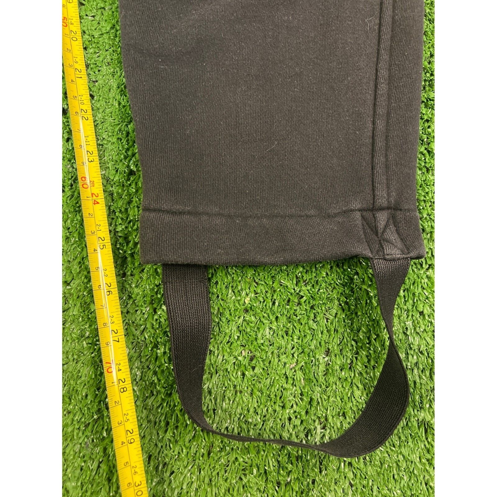 Ellesse Ellesse Mens Black Heavyweight Fleece Stirrup Joggers M Size US 32 / EU 48 - 3 Thumbnail