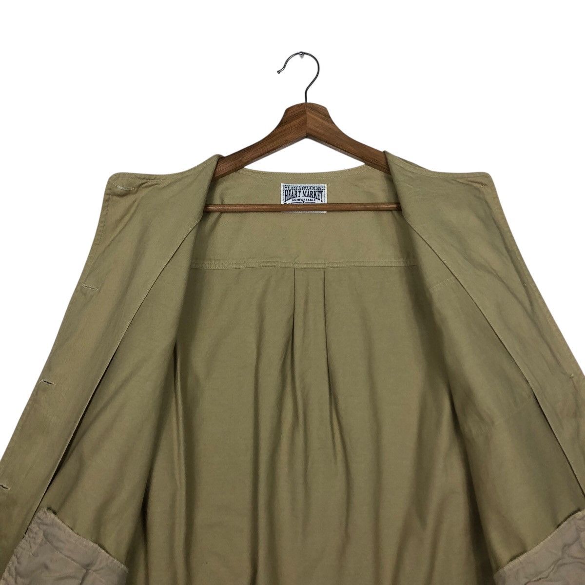 Blue Blue Japan 📌Vintage Chore Worker Duck Canvas Jacket Heart Market Size US M / EU 48-50 / 2 - 15 Thumbnail