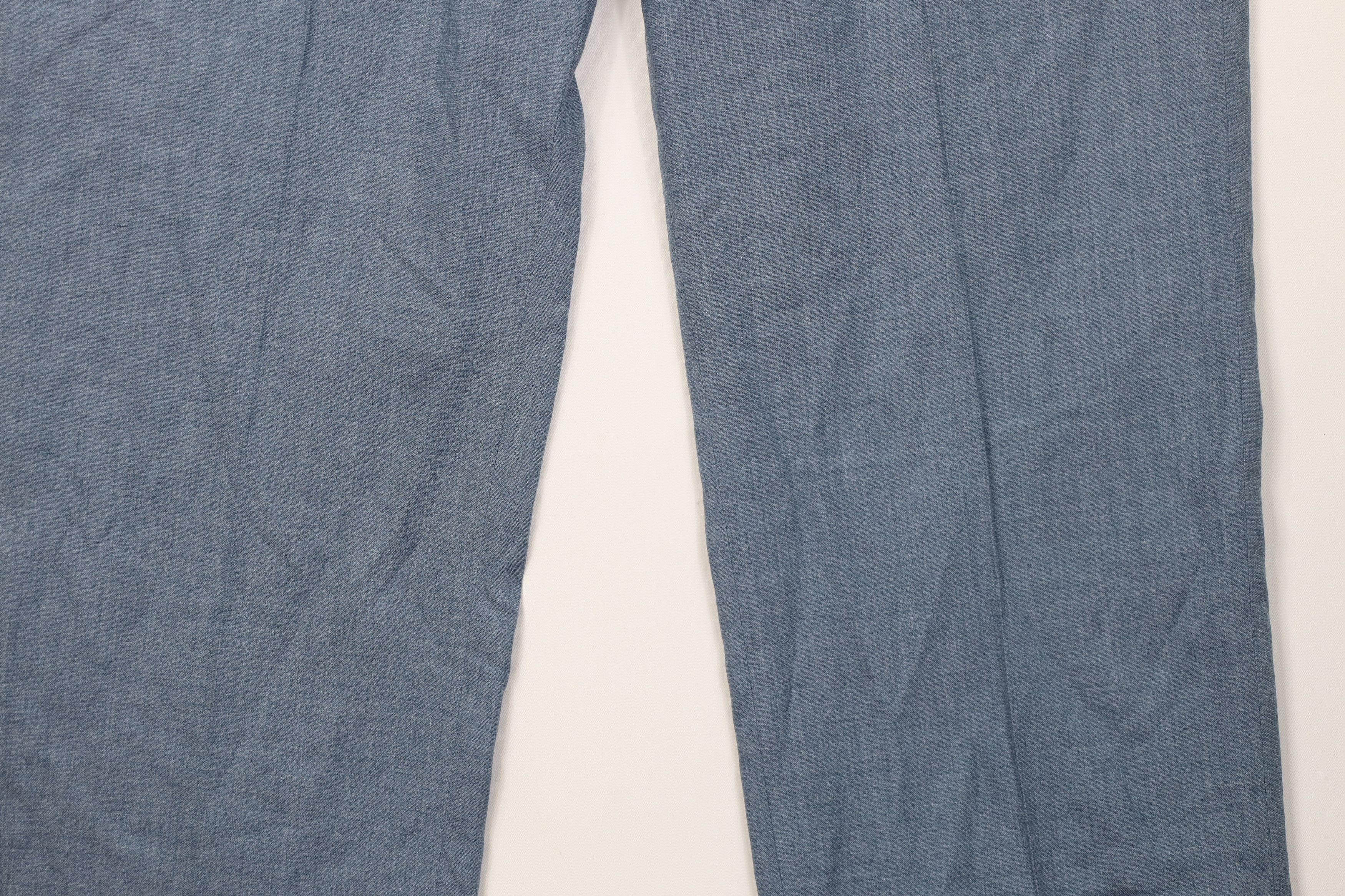 Vintage Vintage 70s Streetwear Gabardine Knit Wide Leg Chino Pants Size US 40 / EU 56 - 4 Thumbnail
