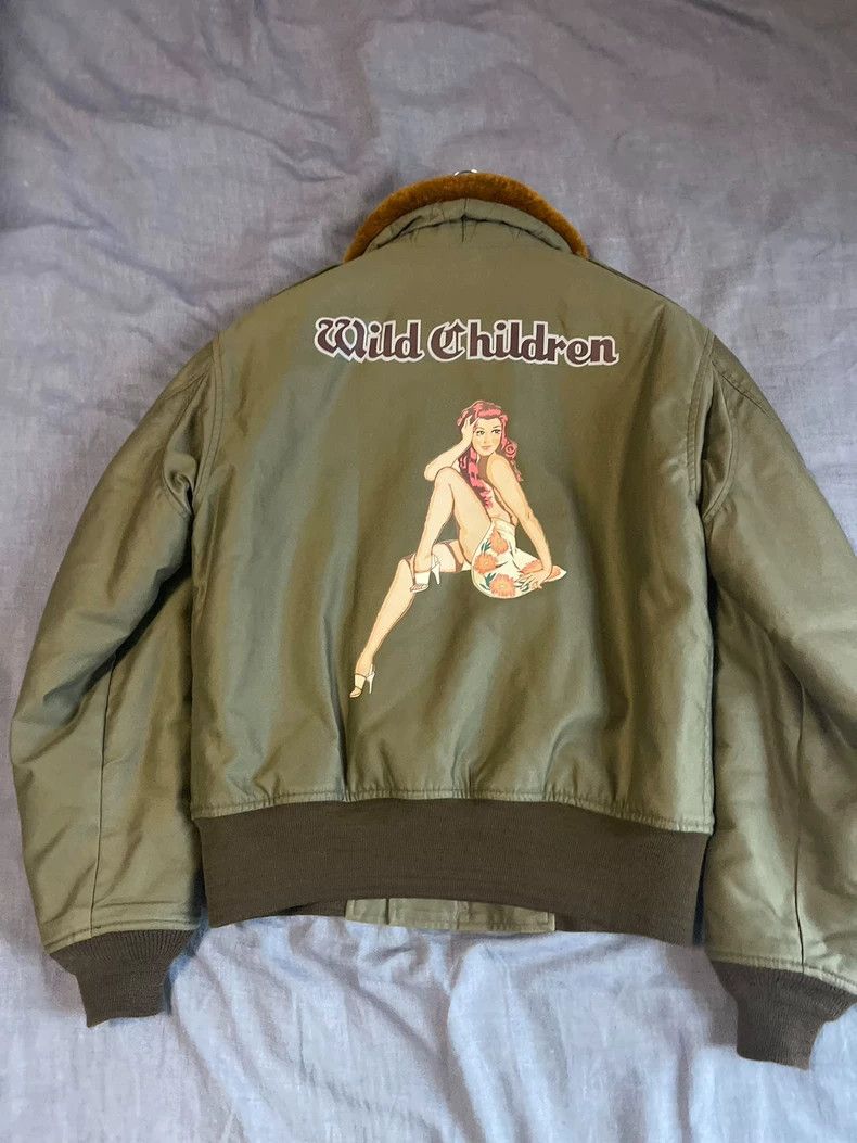 The Real McCoy's The Real McCoy B10 Flight Jacket, Size 38 Size US M / EU 48-50 / 2 - 2 Thumbnail