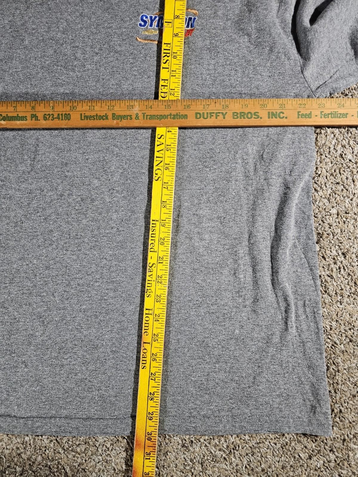 Gildan Symdon Chevrolet XL Long Sleeve Shirt Size US XL / EU 56 / 4 - 4 Thumbnail