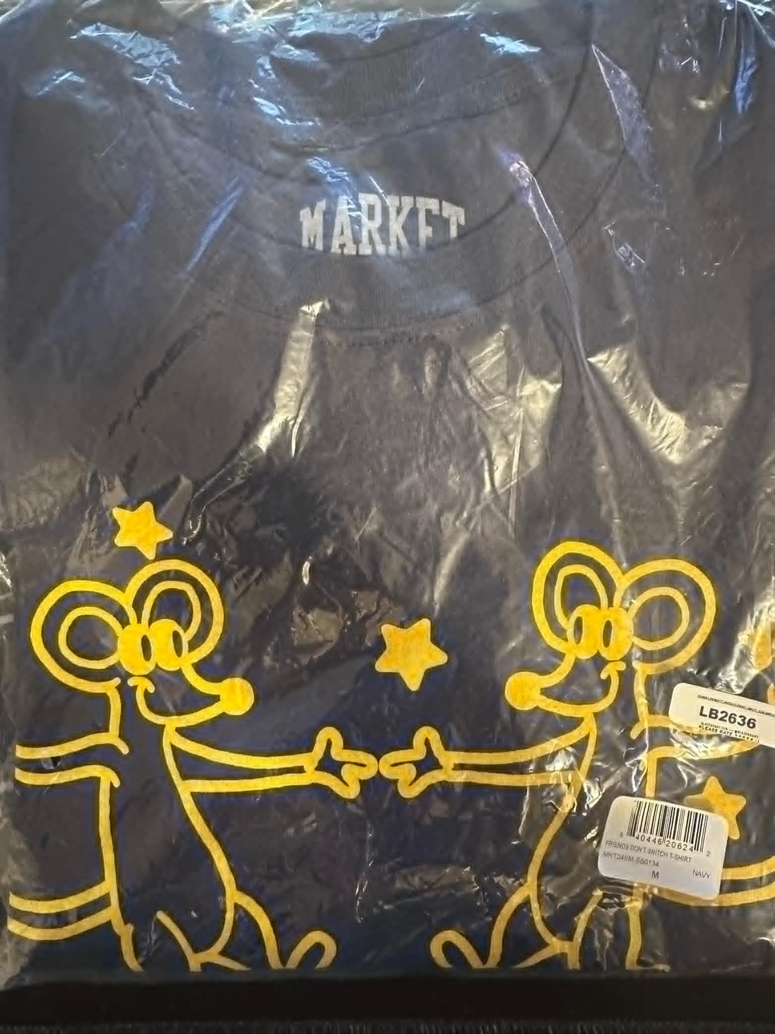 Market Market (Chinatown Market) Friends Don't Snitch T-shirt Size US M / EU 48-50 / 2 - 1 Thumbnail