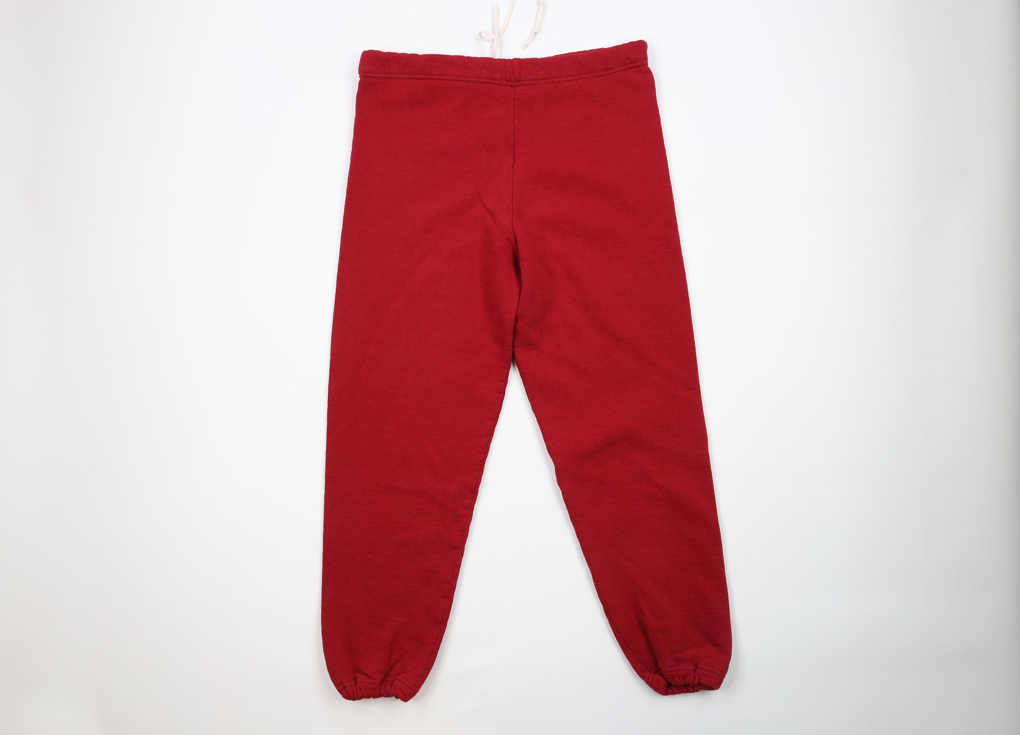 Russell Athletic × Vintage Vintage 80s Russell Athletic Sweatpants Joggers USA Red Size US 30 / EU 46 - 9 Thumbnail