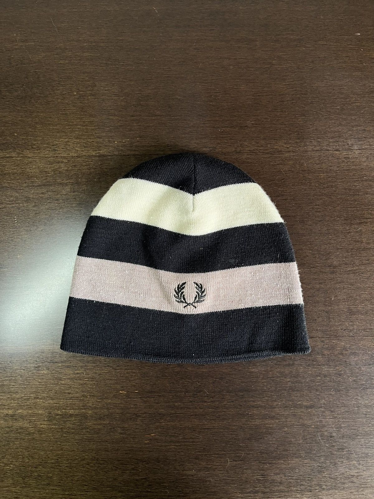 Fred Perry Fred Perry Vintage Hat Men’s Beanie Size ONE SIZE - 1 Thumbnail