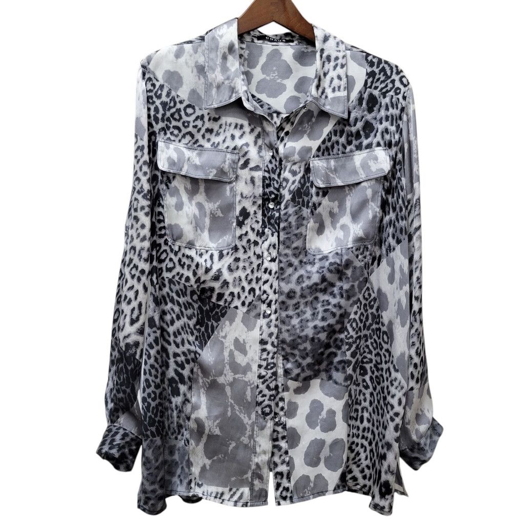 Other Chaus Women’s Long-Sleeves See-through Blouse Top Size XXL Size XL / US 12-14 / IT 48-50 - 1 Thumbnail