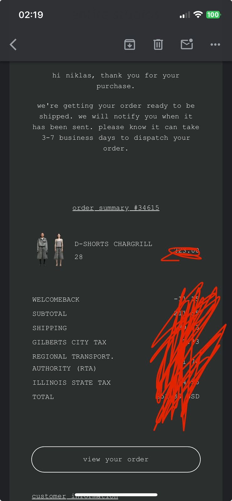 Entire Studios Entire Studios D-Shorts Size US 28 / EU 44 - 5 Thumbnail