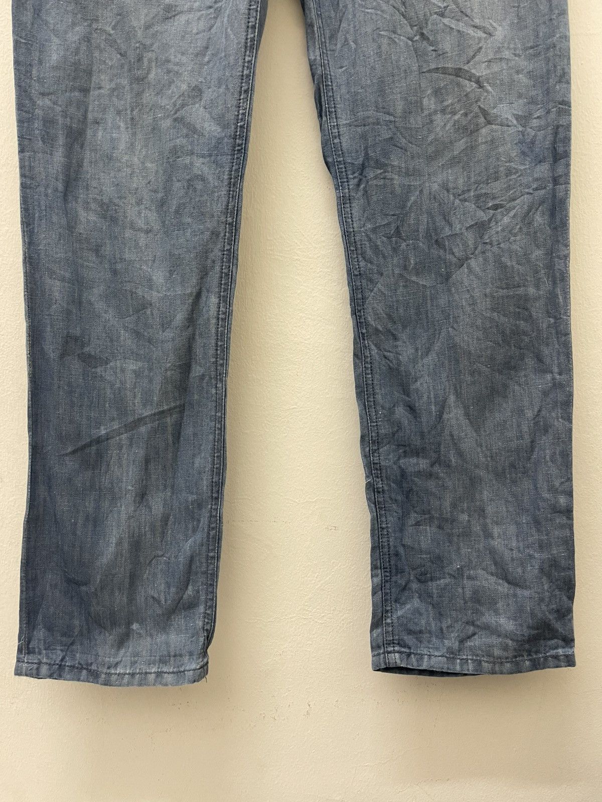 Katharine Hamnett London Rare Vintage KATHARINE HAMNETT LONDON Cotton Linen Pant Size US 30 / EU 46 - 8 Thumbnail