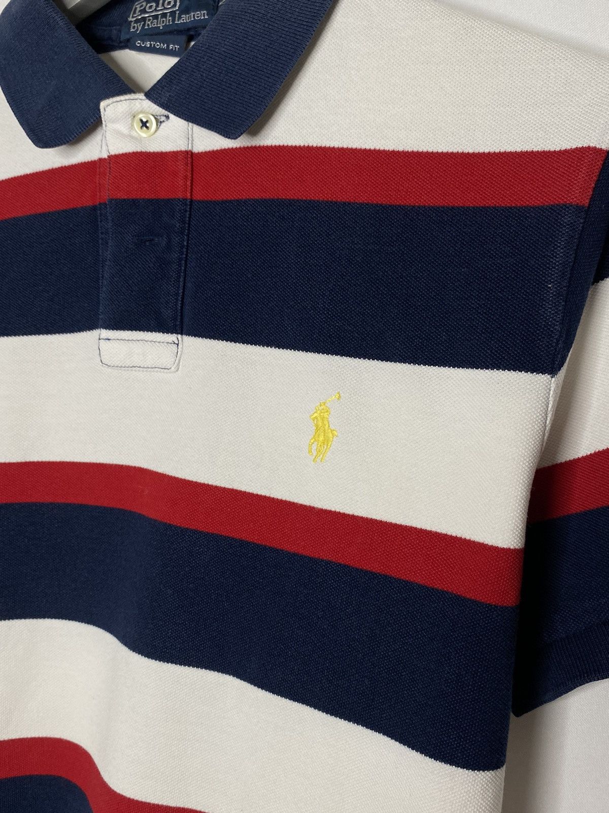 Other 🐎Vintage Polo Ralph Lauren Striped Polo Rugby Shirt🐎 Size US M / EU 48-50 / 2 - 4 Thumbnail