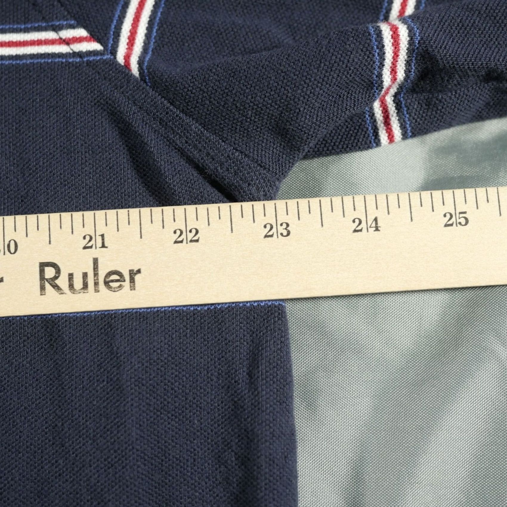 Brooks Brothers VINTAGE Brooks Brothers Polo Shirt Mens Extra Large Blue Stripes Rugby Long Sleeves Size US XL / EU 56 / 4 - 7 Thumbnail