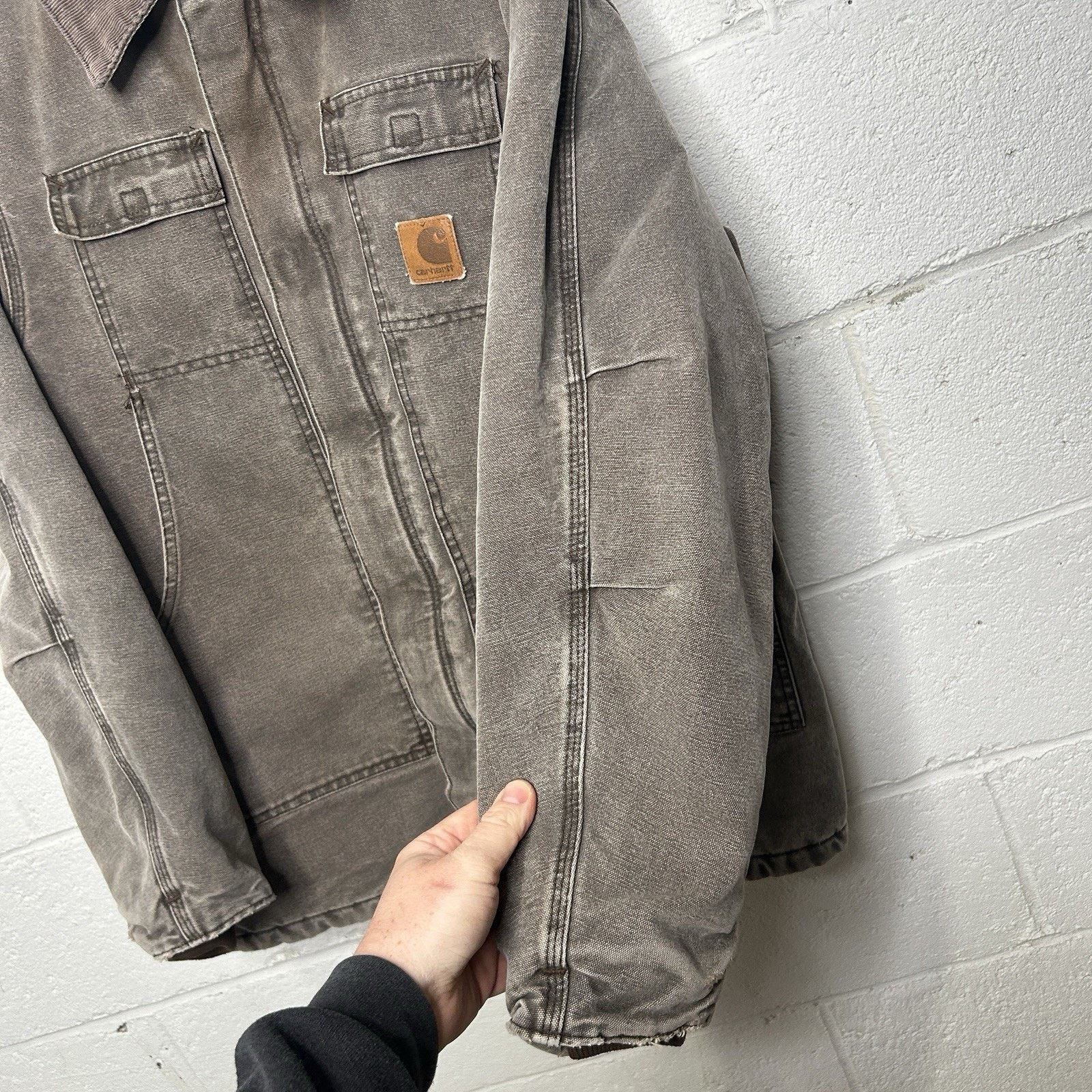 Carhartt Vintage Faded Carhartt Quilted Artic Jacket “Chestnut” C26 Size US M / EU 48-50 / 2 - 10 Thumbnail