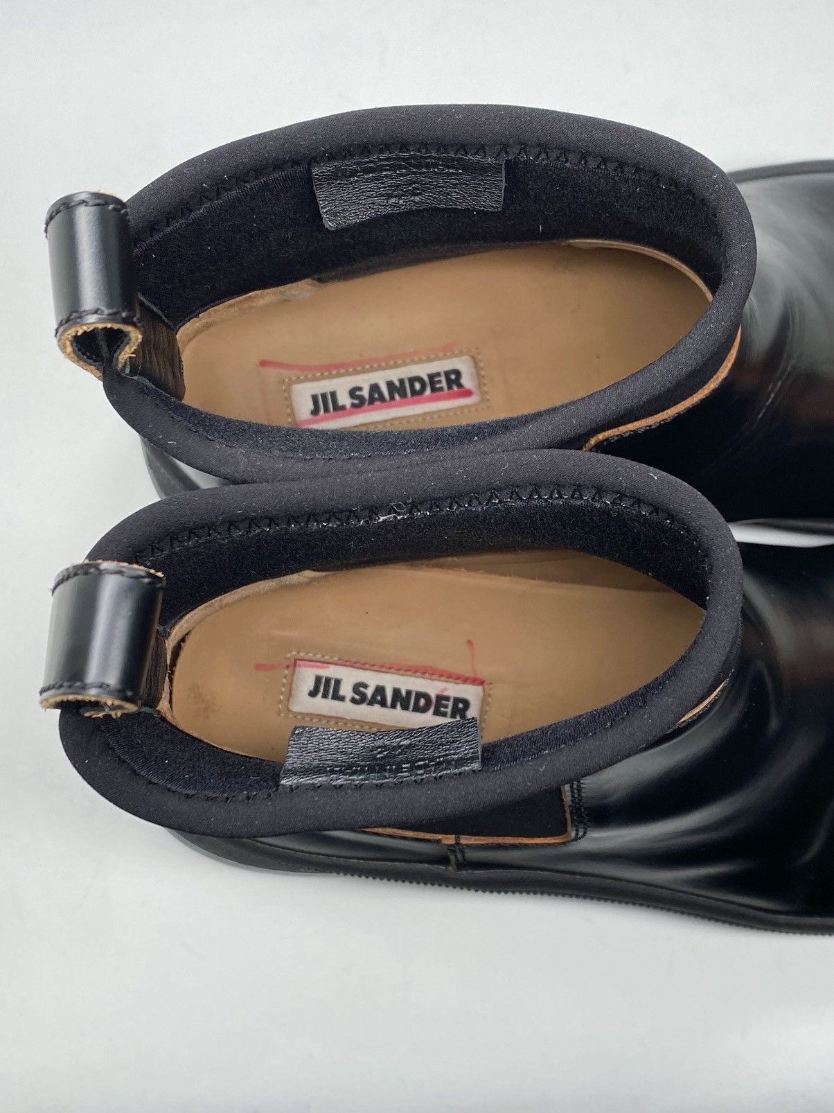 Jil Sander Jil Sander Men’s Leather Ankle Boots size 43/us size 10 Size US 10 / EU 43 - 8 Thumbnail
